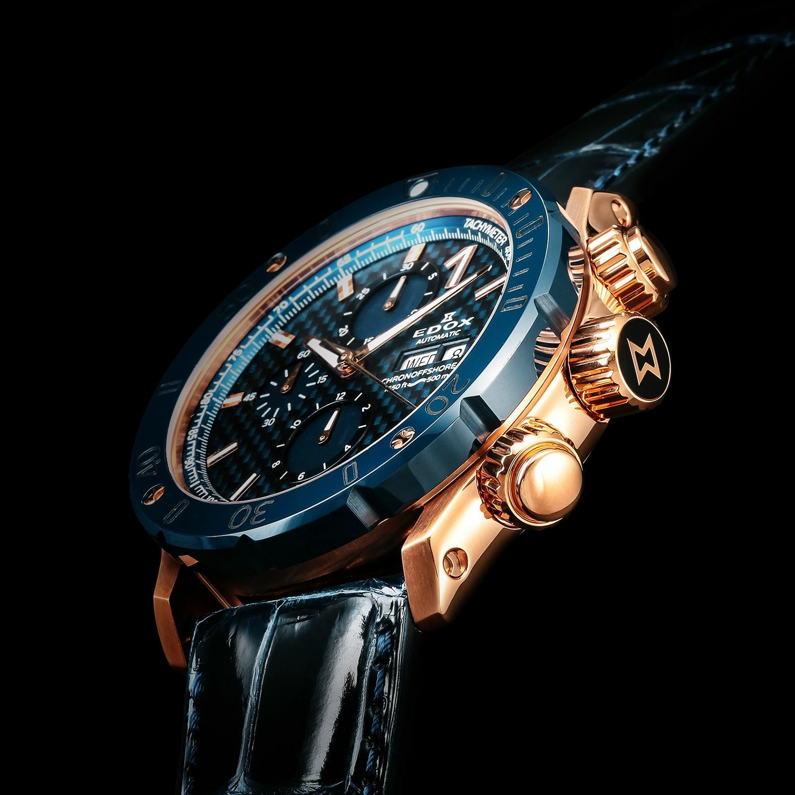 クロノオフショア1 クロノグラフ オートマティック | EDOX Official Site