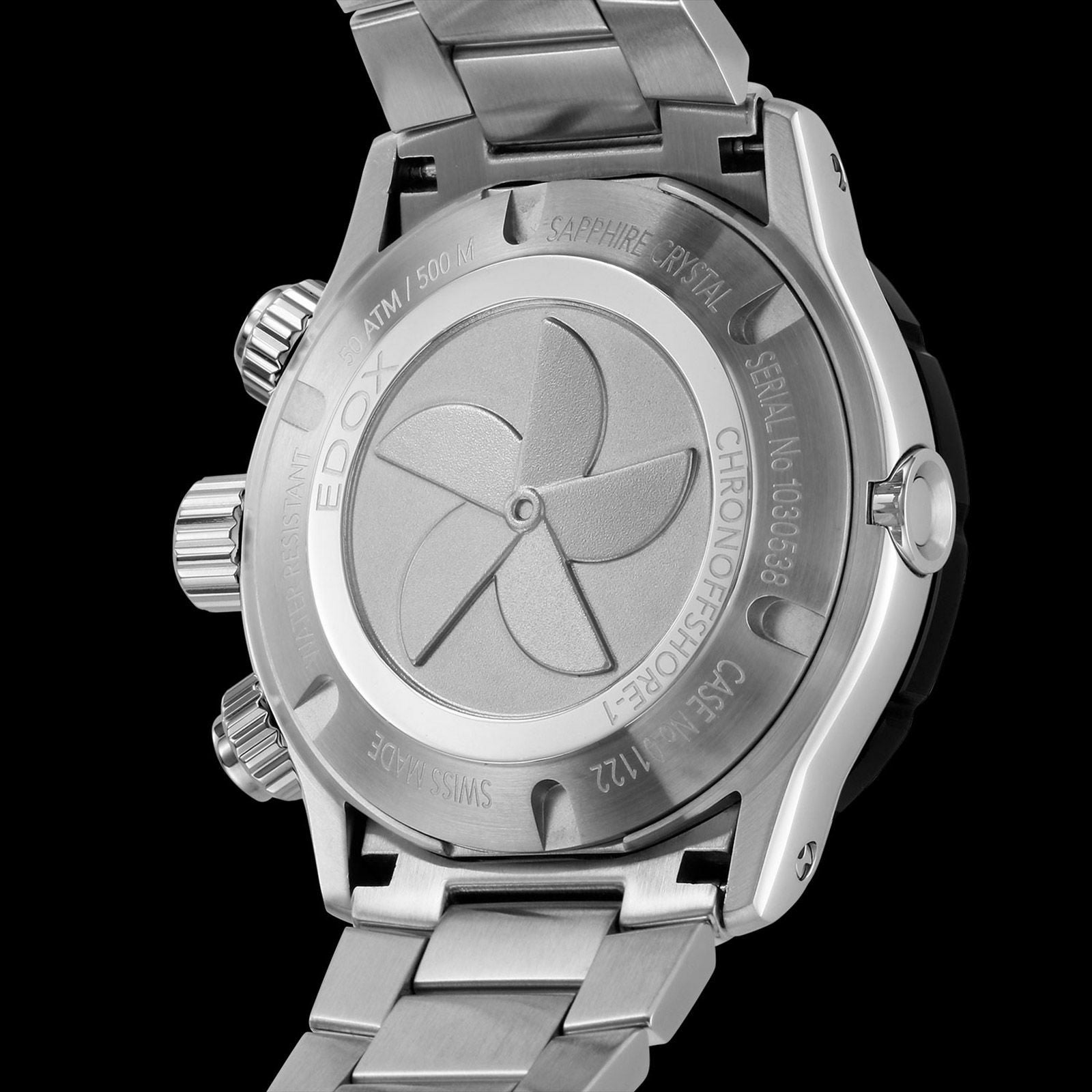 EDOX CHRONOFFSHORE-1 ホワイト ラバーベルト EDOX日本公式サイト