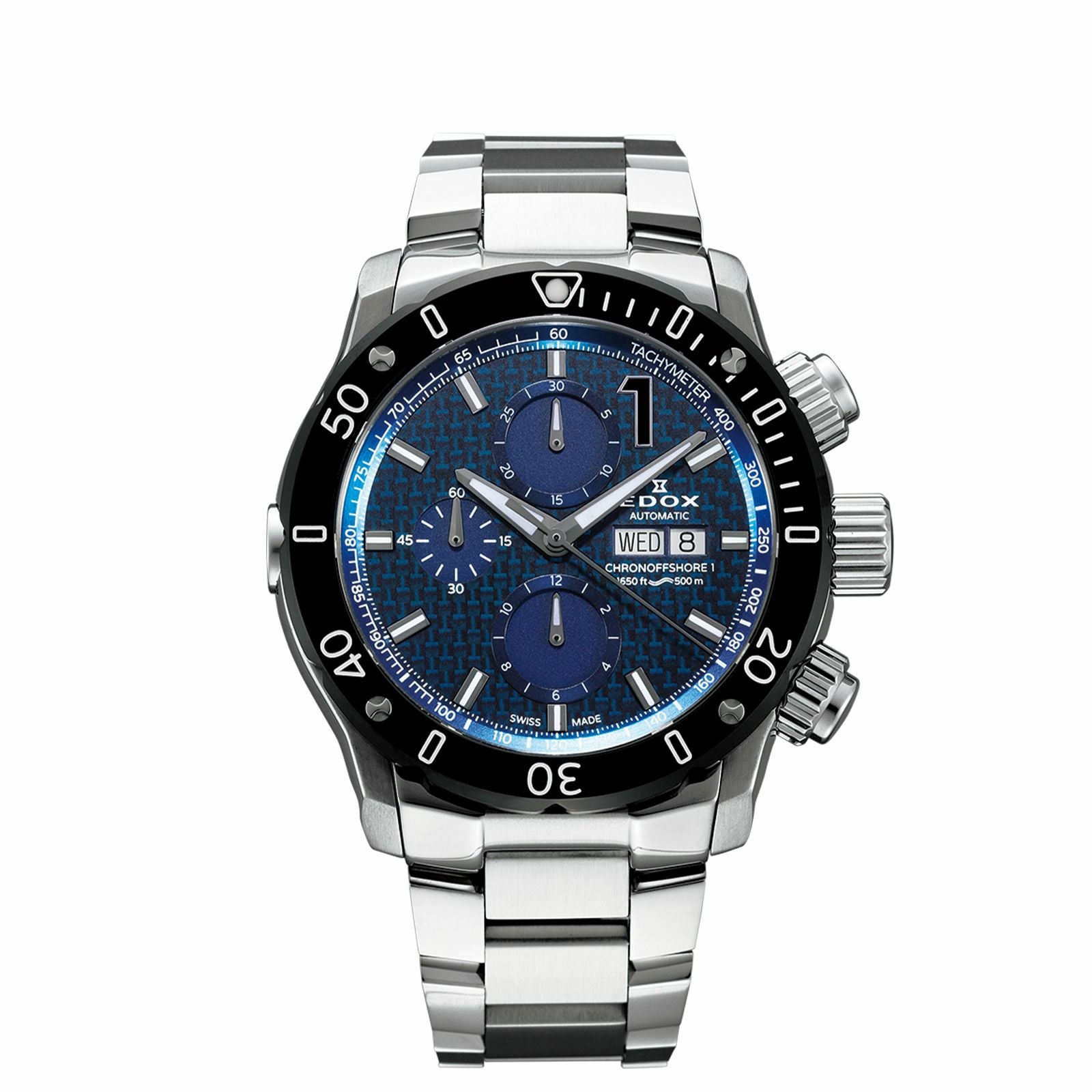 クロノオフショア1 クロノグラフ オートマティック | EDOX Official Site