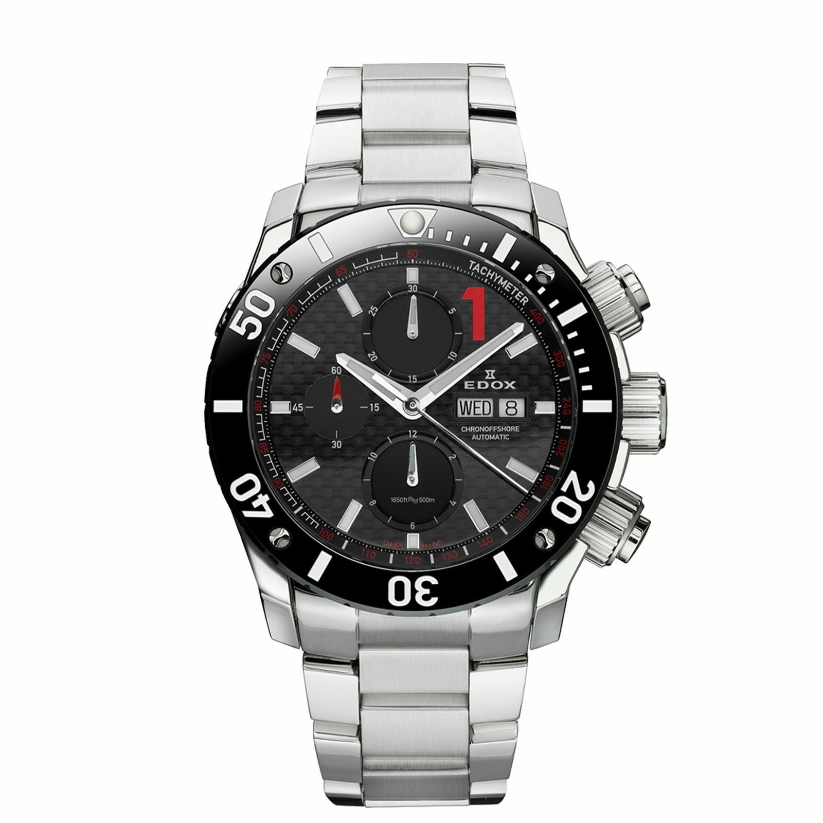 クロノオフショア1 クロノグラフ オートマティック | EDOX Official Site