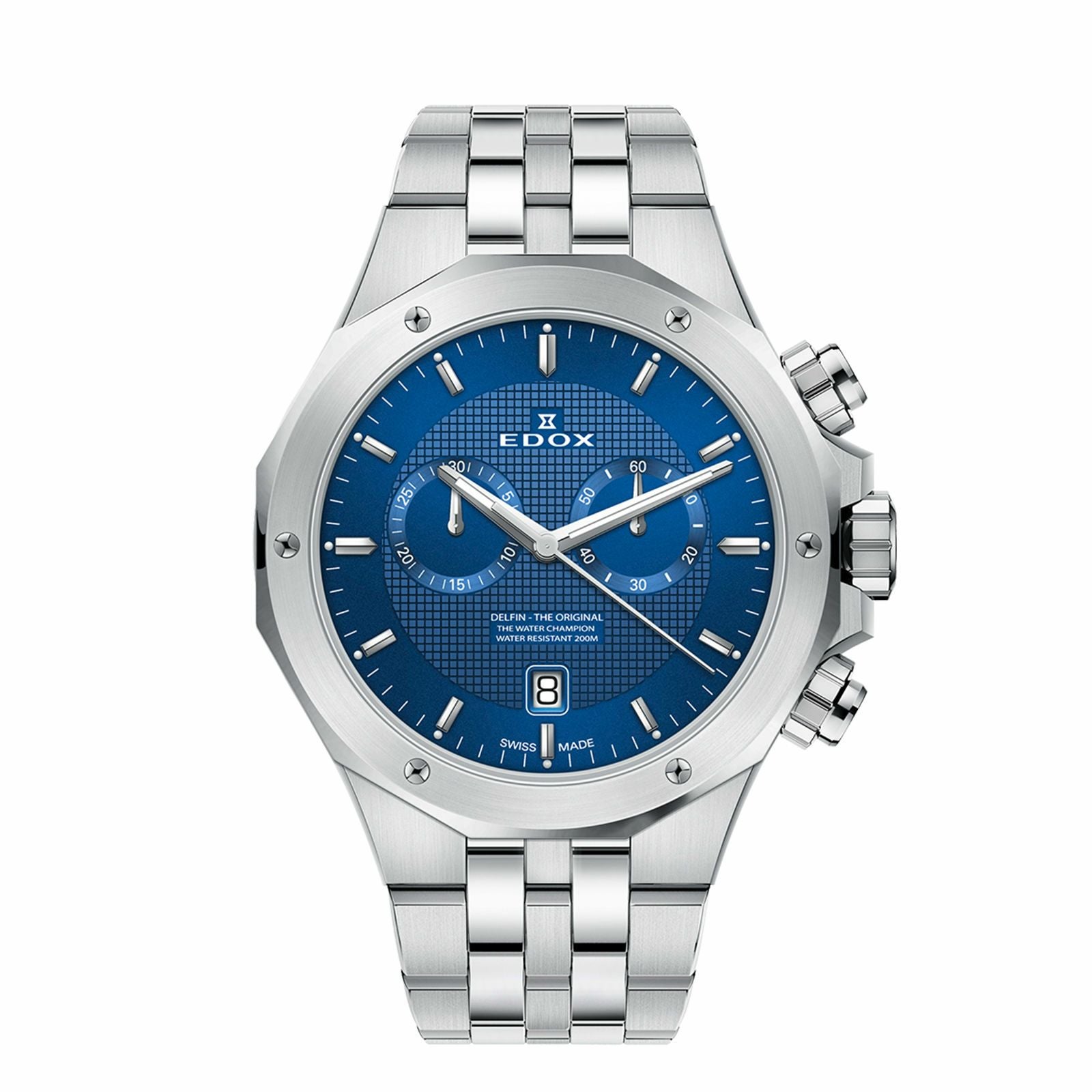 エドックス デルフィン オリジナル クロノグラフ デルフィン オリジナル クロノグラフ | EDOX Official Site