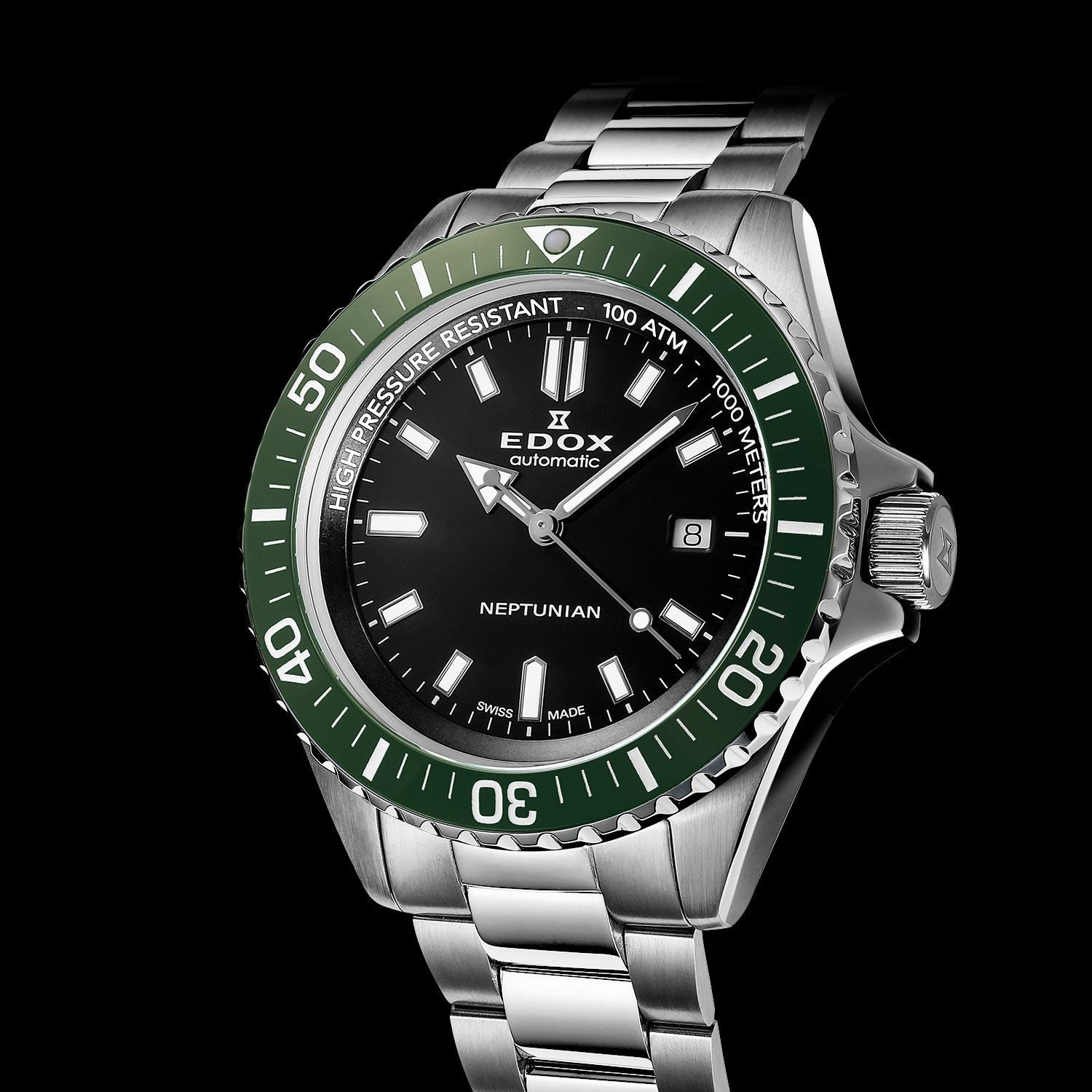 ネプチュニアン オートマティック | EDOX Official Site