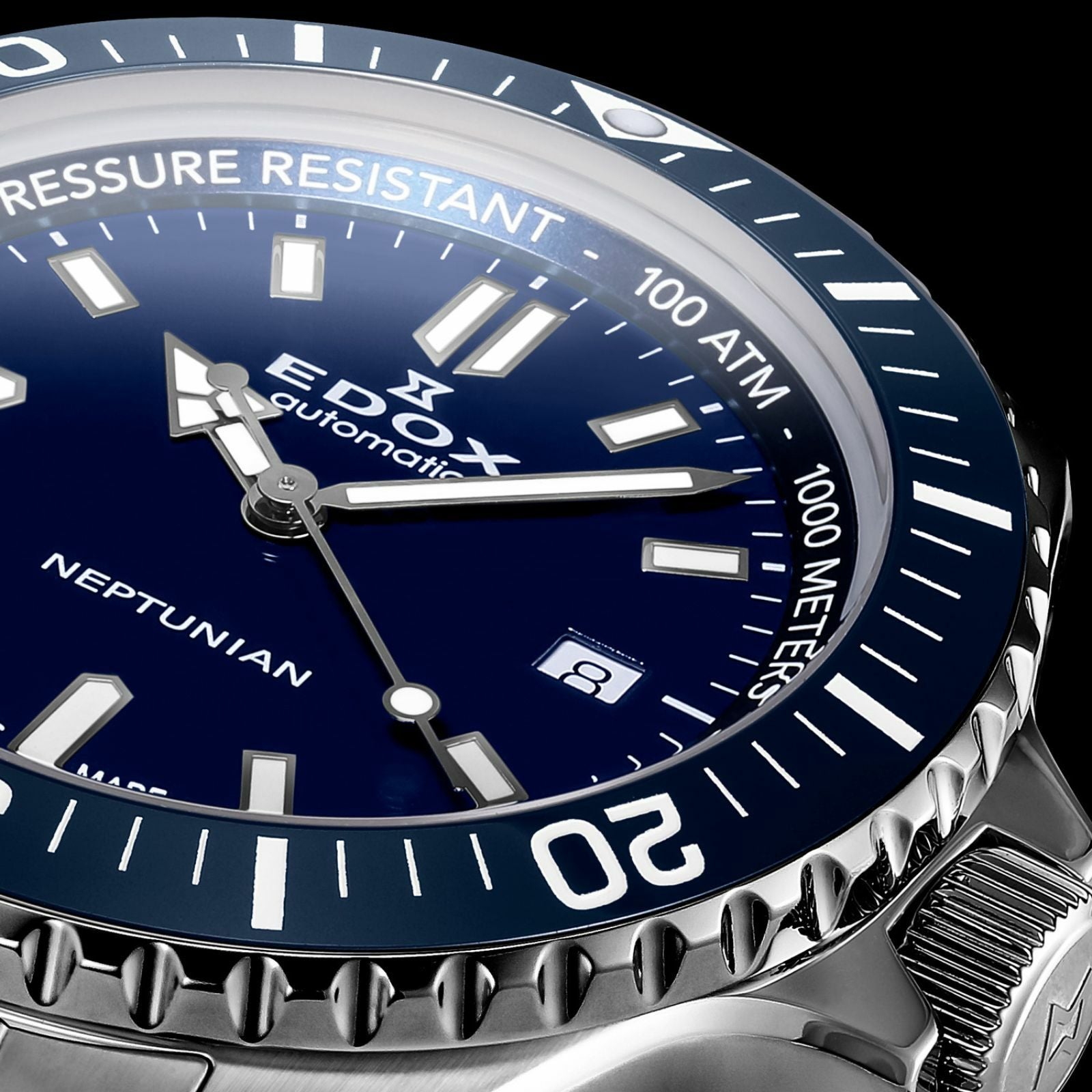 ネプチュニアン オートマティック | EDOX Official Site