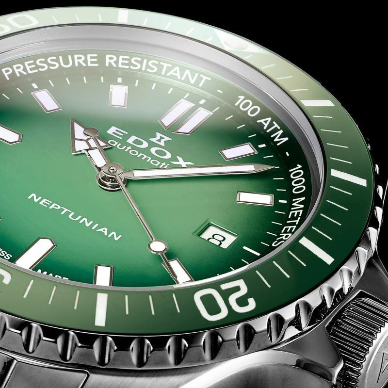 ネプチュニアン オートマティック | EDOX Official Site