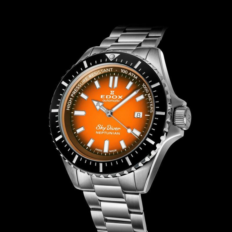 ネプチュニアン オートマティック | EDOX Official Site