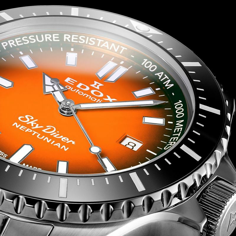 ネプチュニアン オートマティック | EDOX Official Site