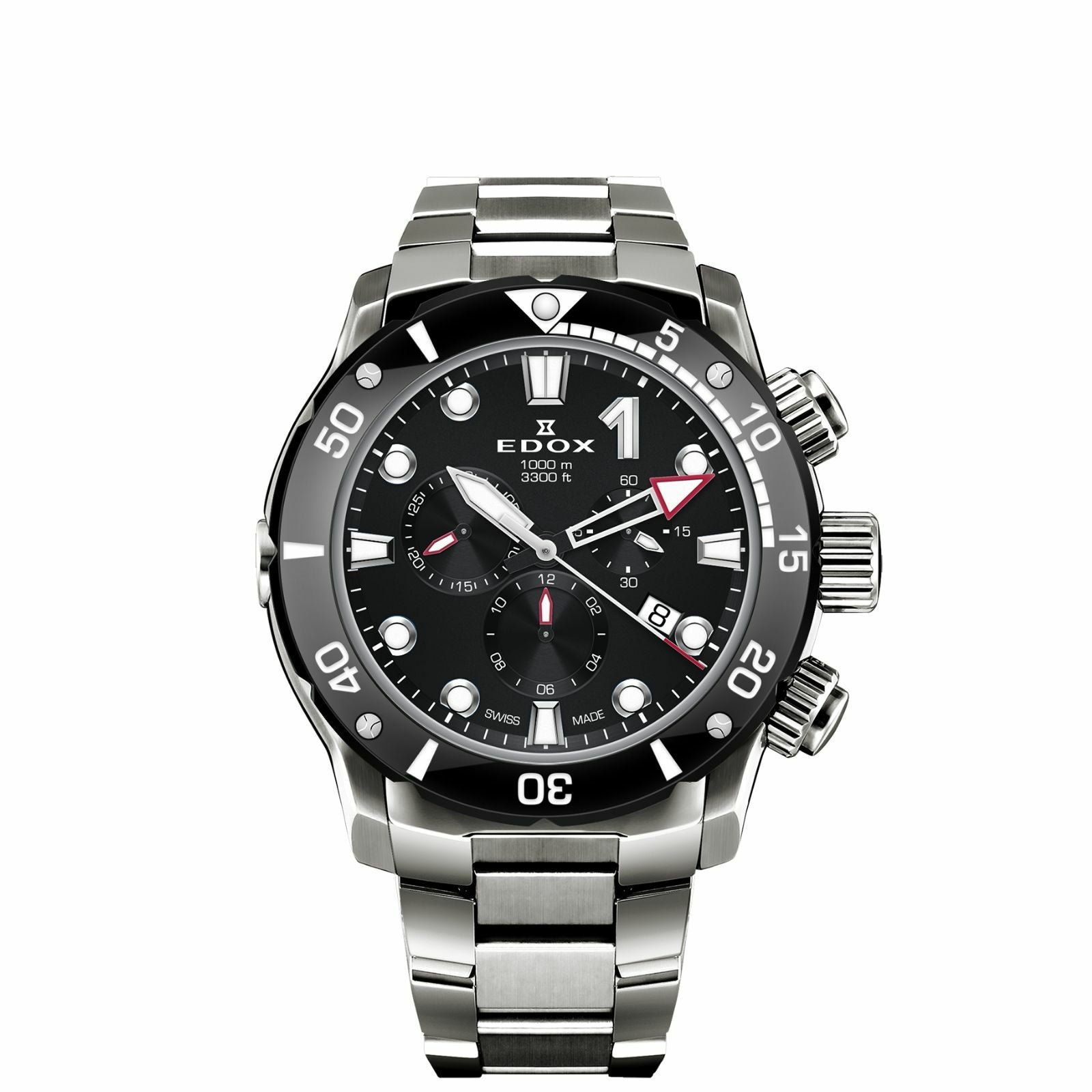 EDOX クロノオフショア クロノオフショア1 クロノグラフ | EDOX Official Site