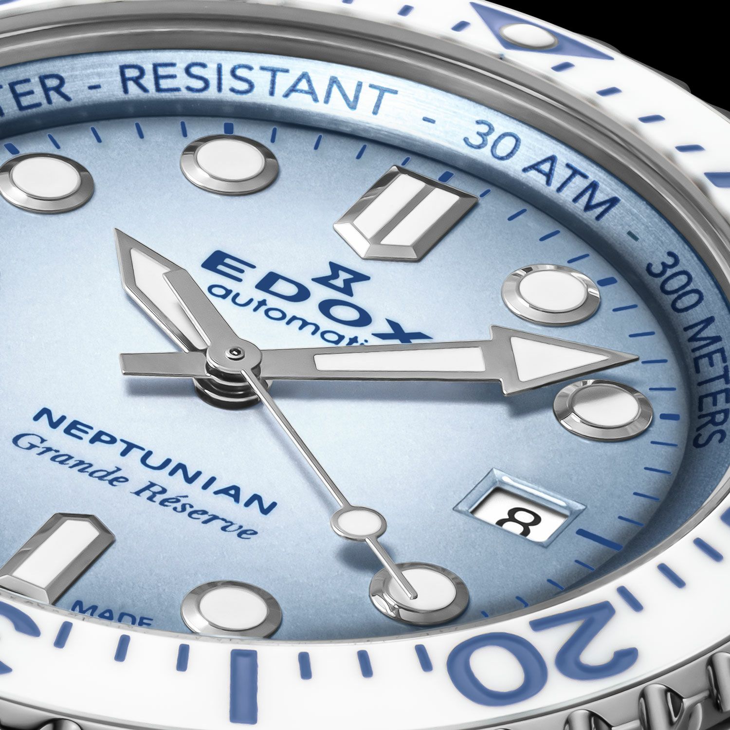 ネプチュニアン グランデ リザーブ デイト オートマティック | EDOX