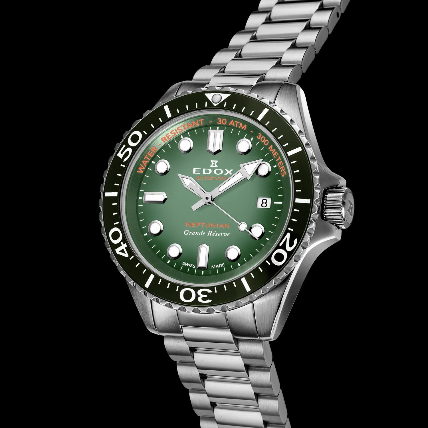 ネプチュニアン グランデ リザーブ デイト オートマティック | EDOX