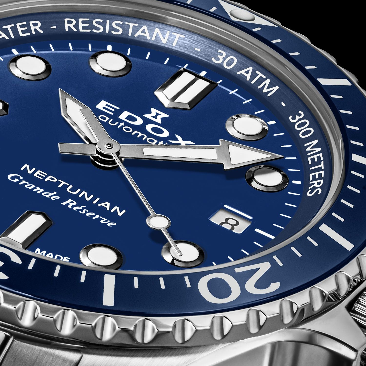 ネプチュニアン グランデ リザーブ デイト オートマティック | EDOX