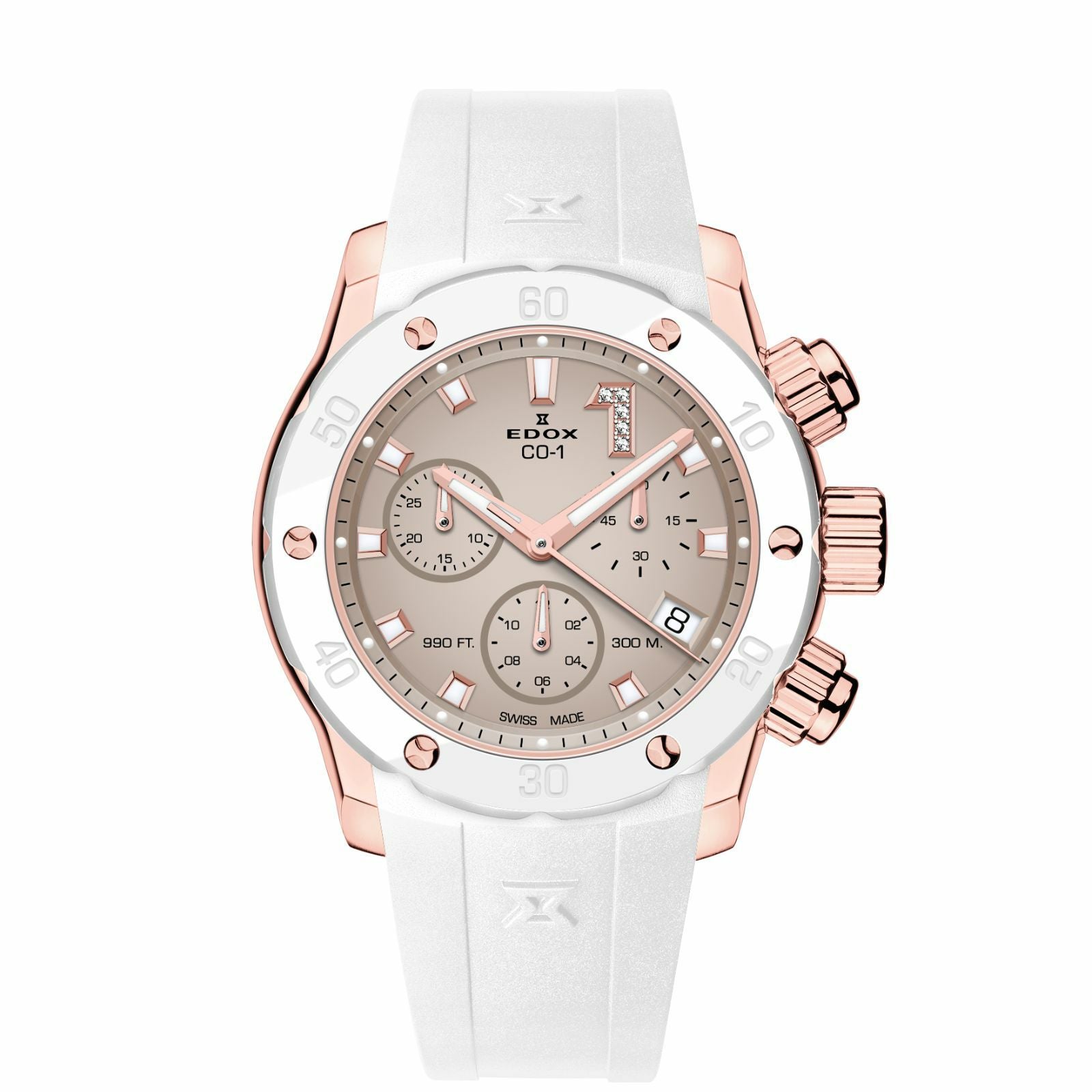 クロノオフショア1 クロノレディ | EDOX Official Site