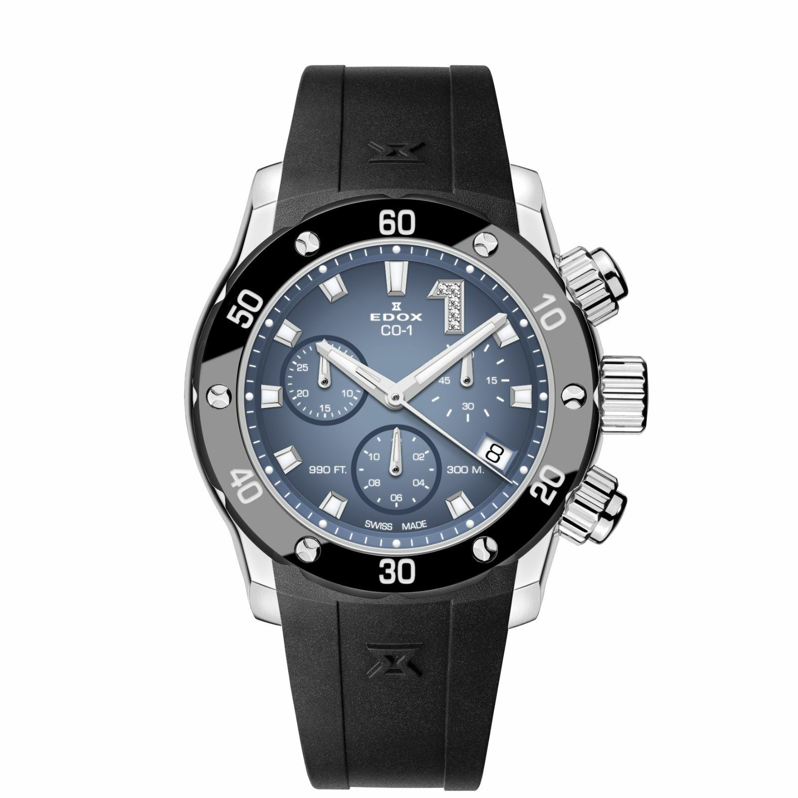 ▽▽EDOX クロノオフショア1 クロノレディ 10225-37RB-BIR EDOX（エドックス） 10225-37RB-BIR クロノオフショア1 クロノレディ