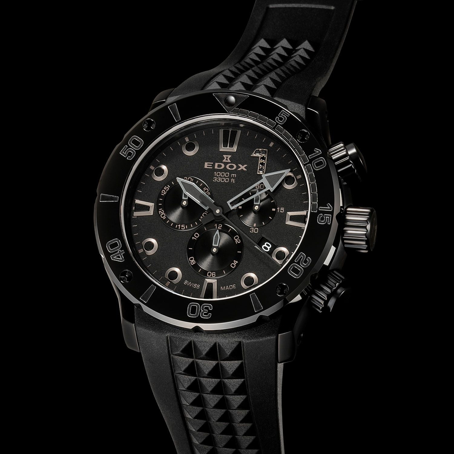 クロノオフショア1 クロノグラフ | EDOX Official Site