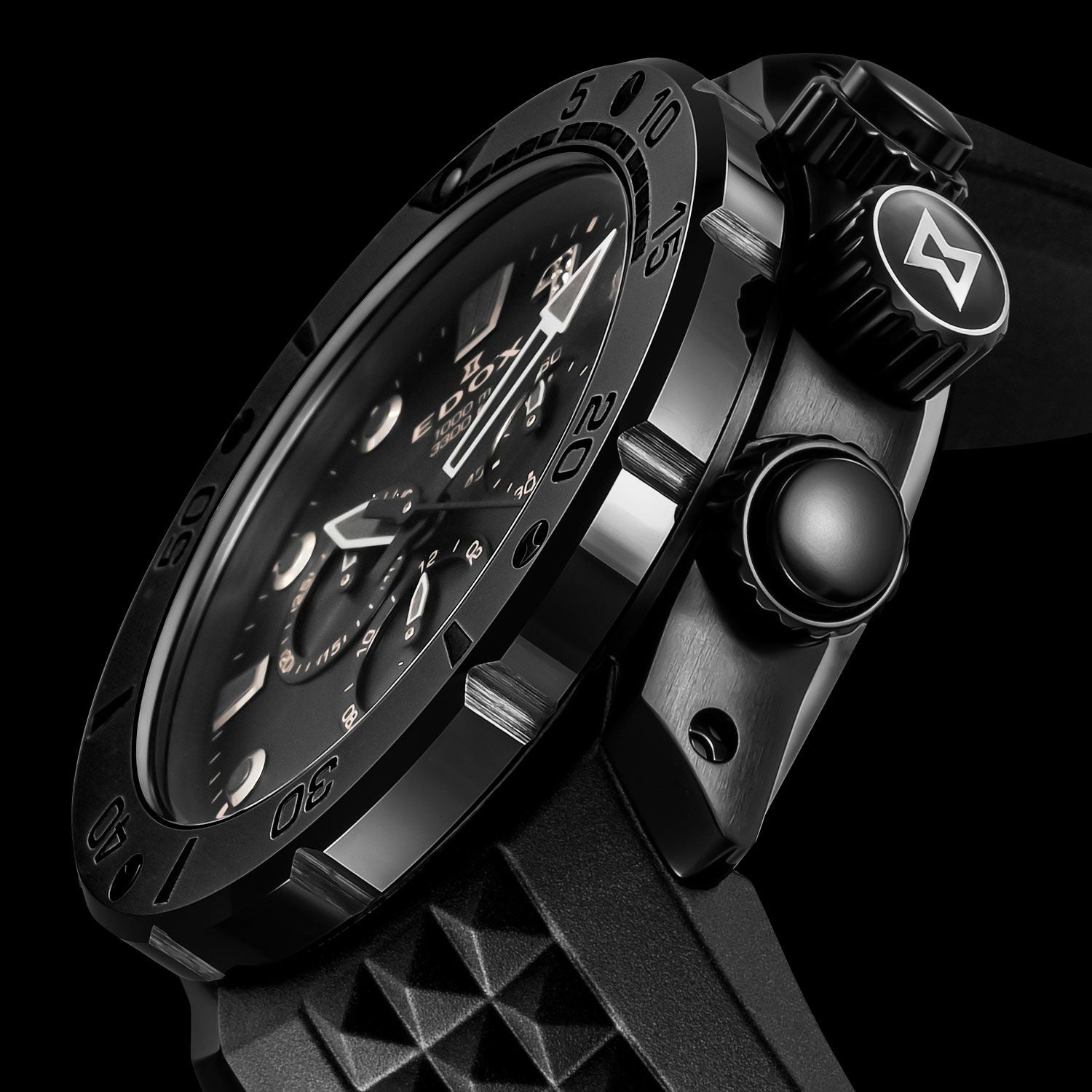 EDOX クロノグラフ 腕時計 ブラック クロノオフショア1 クロノグラフ | EDOX Official Site