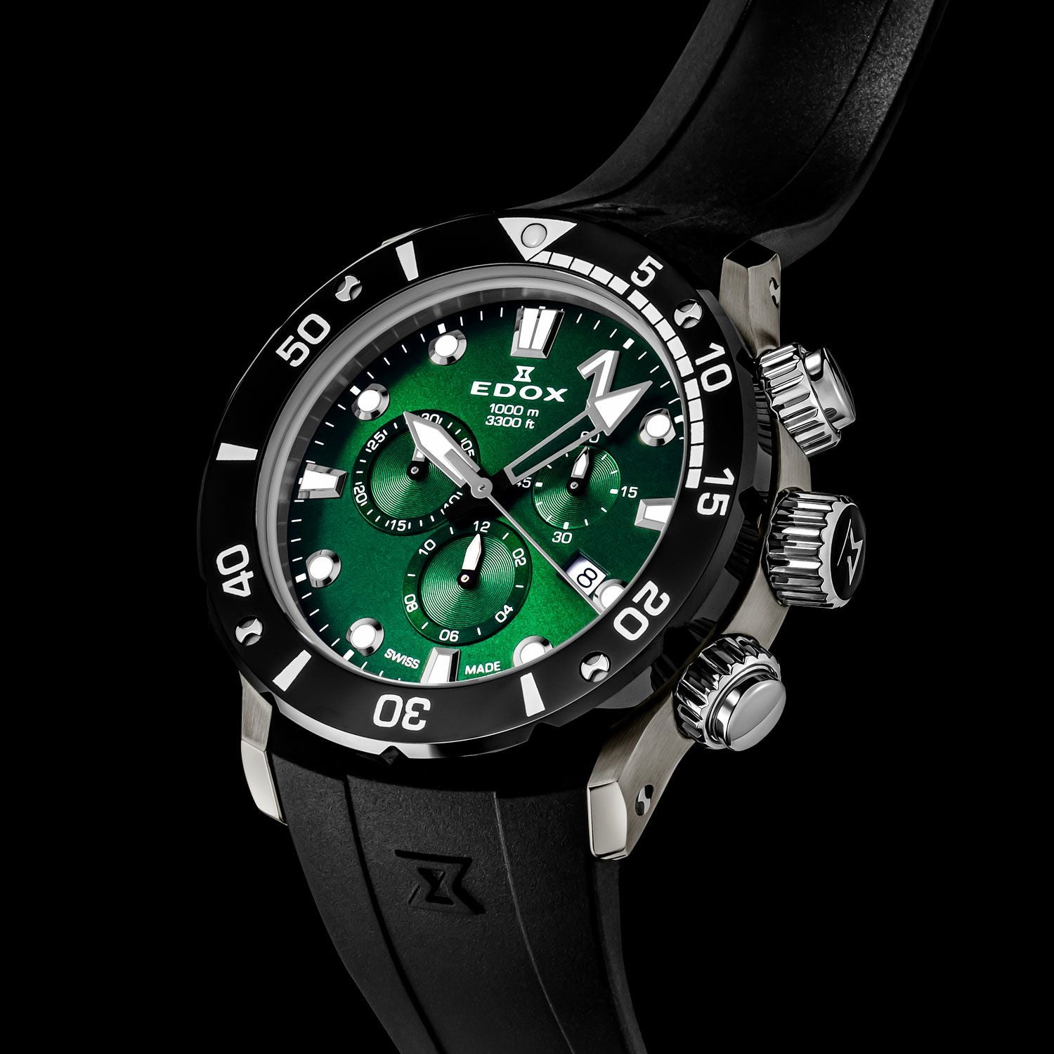 クロノオフショア1 クロノグラフ | EDOX Official Site