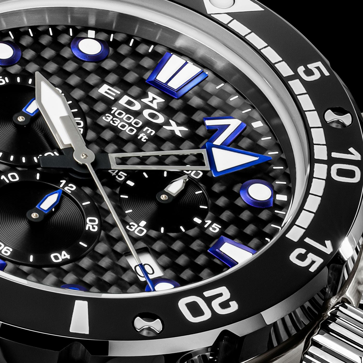 クロノオフショア1 クロノグラフ | EDOX Official Site