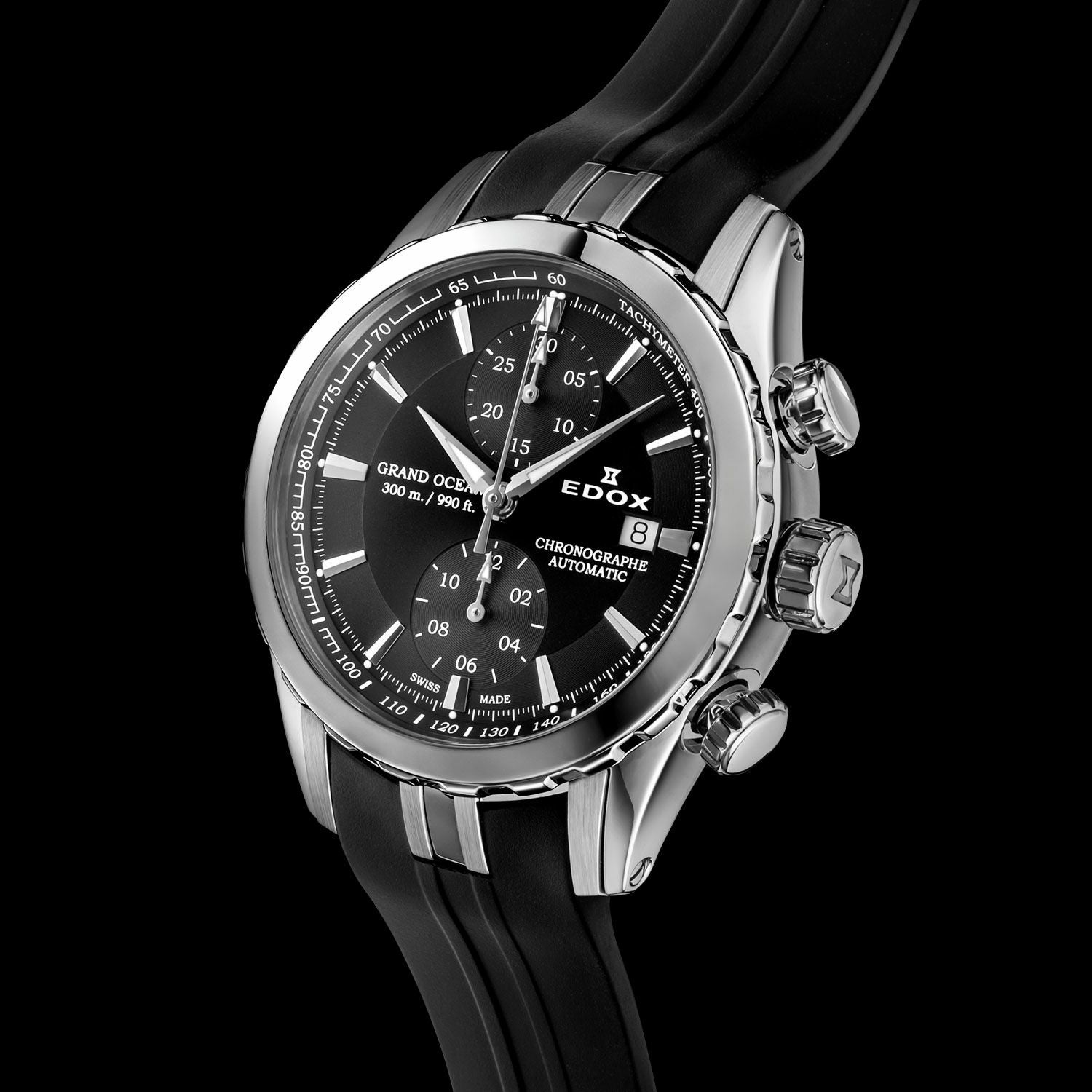 グランドオーシャン クロノグラフ オートマティック | EDOX Official Site