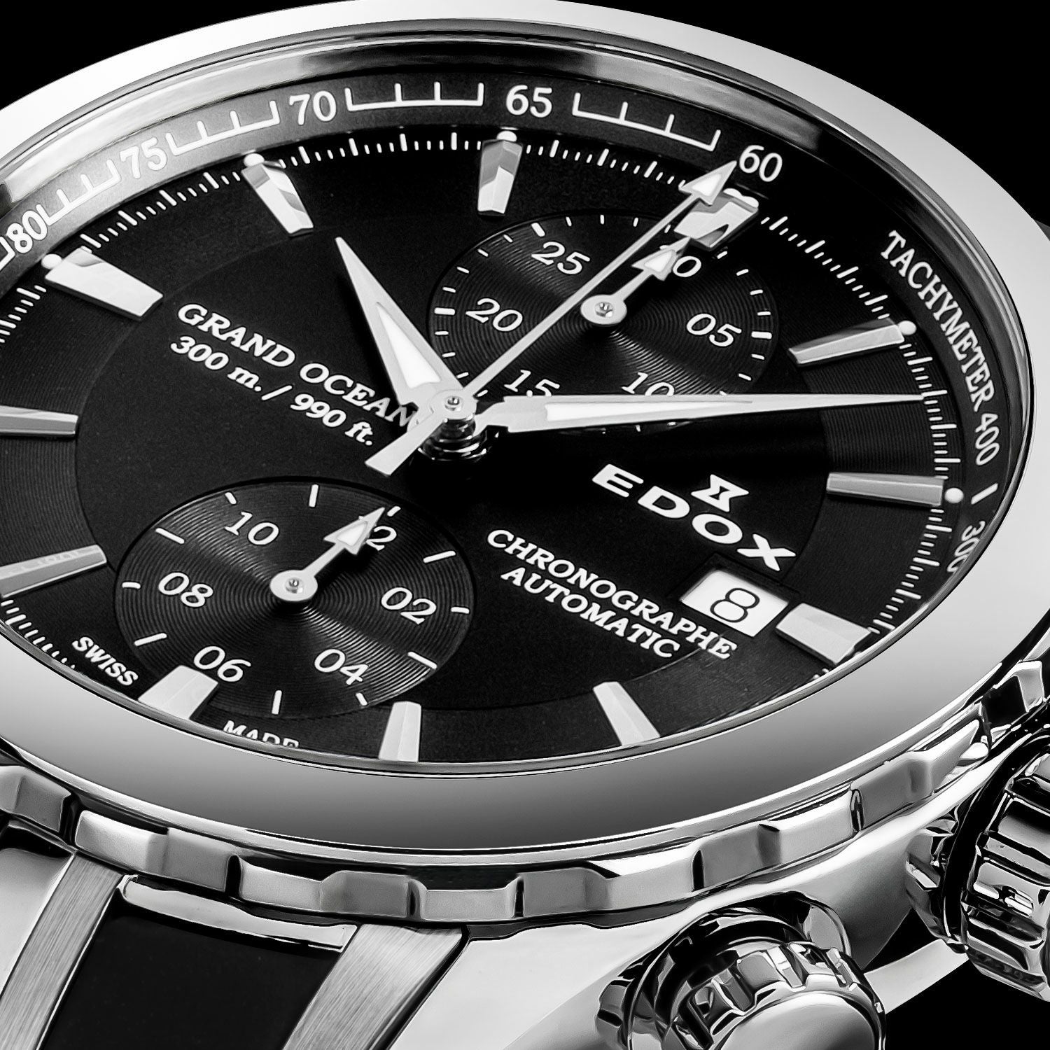グランドオーシャン クロノグラフ オートマティック | EDOX Official Site