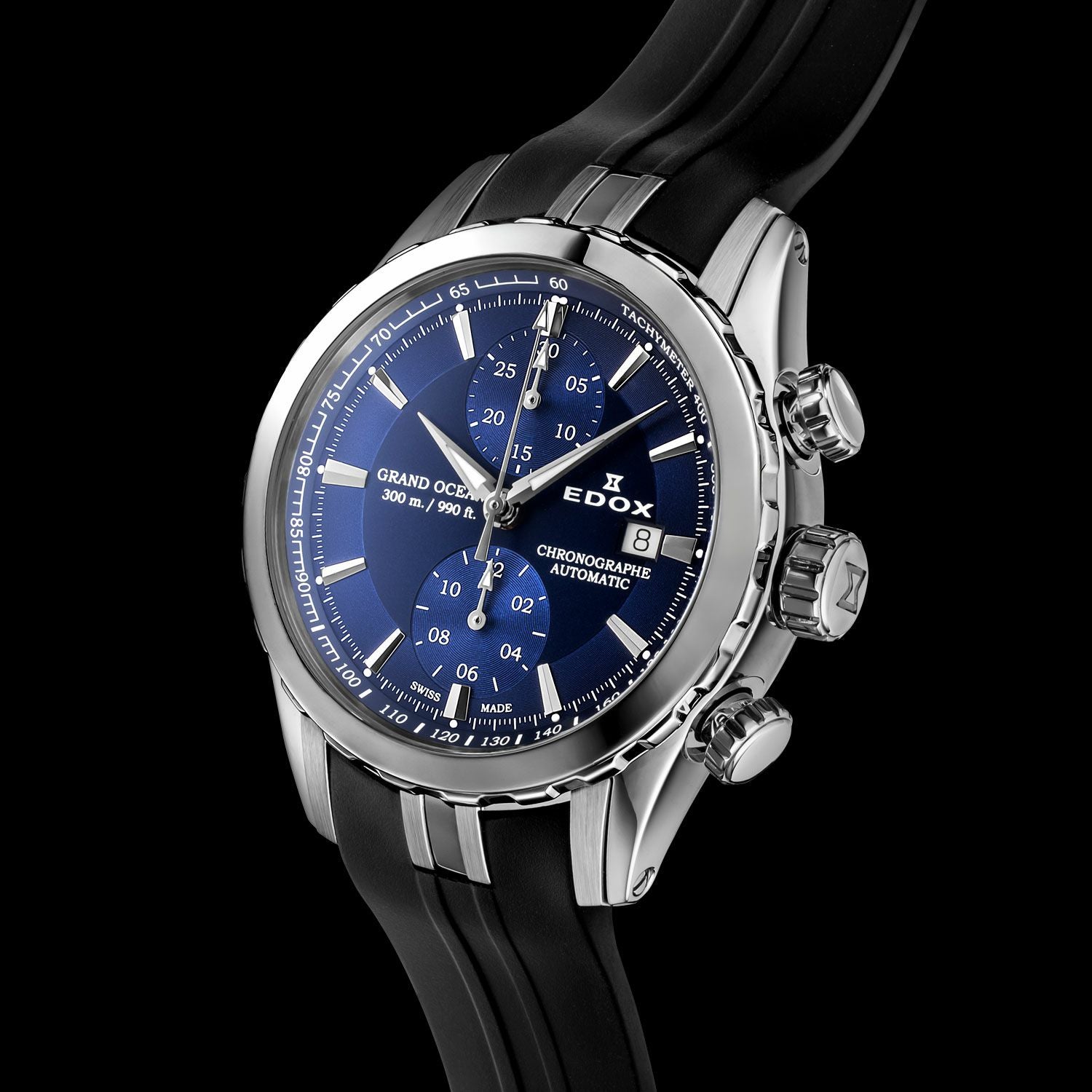 グランドオーシャン クロノグラフ オートマティック | EDOX Official Site