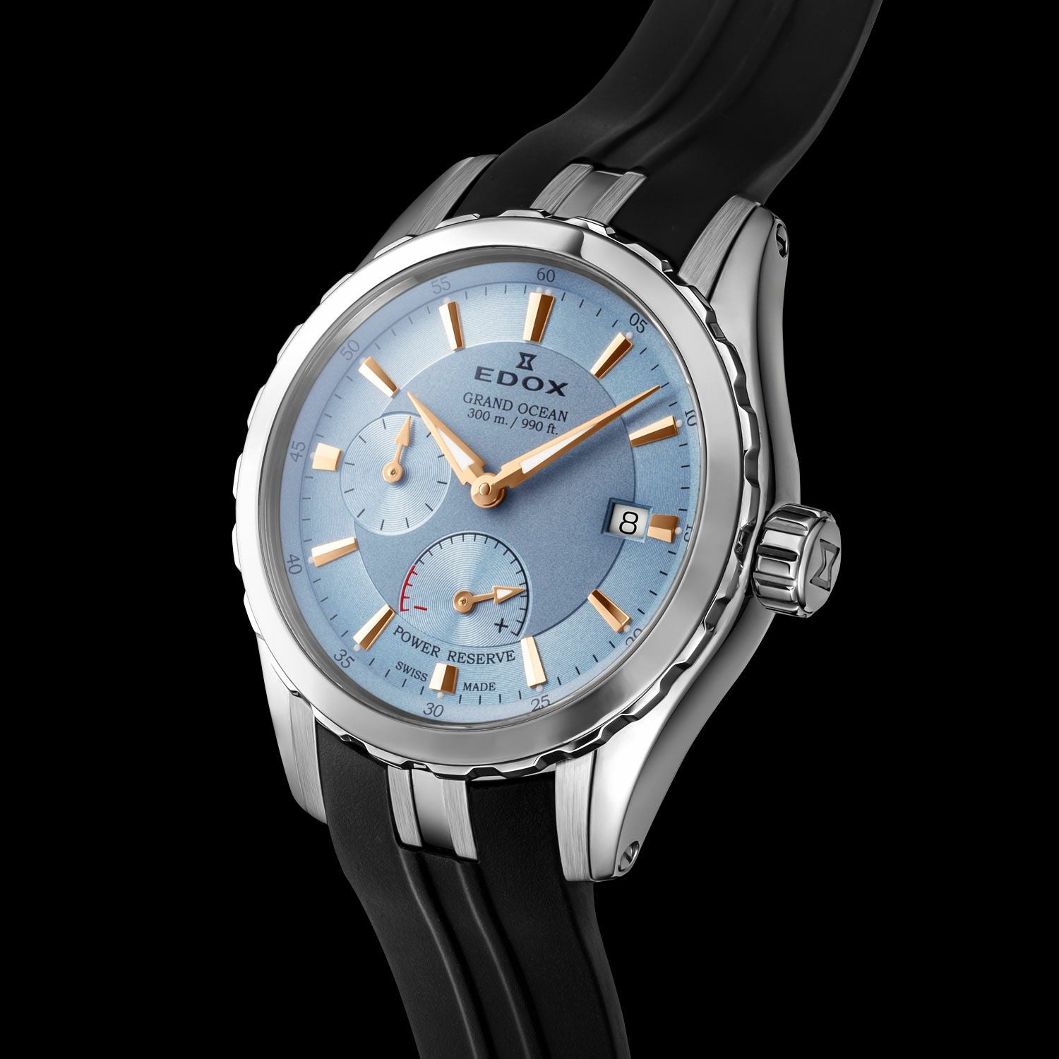 グランドオーシャン パワーリザーブ オートマティック | EDOX Official