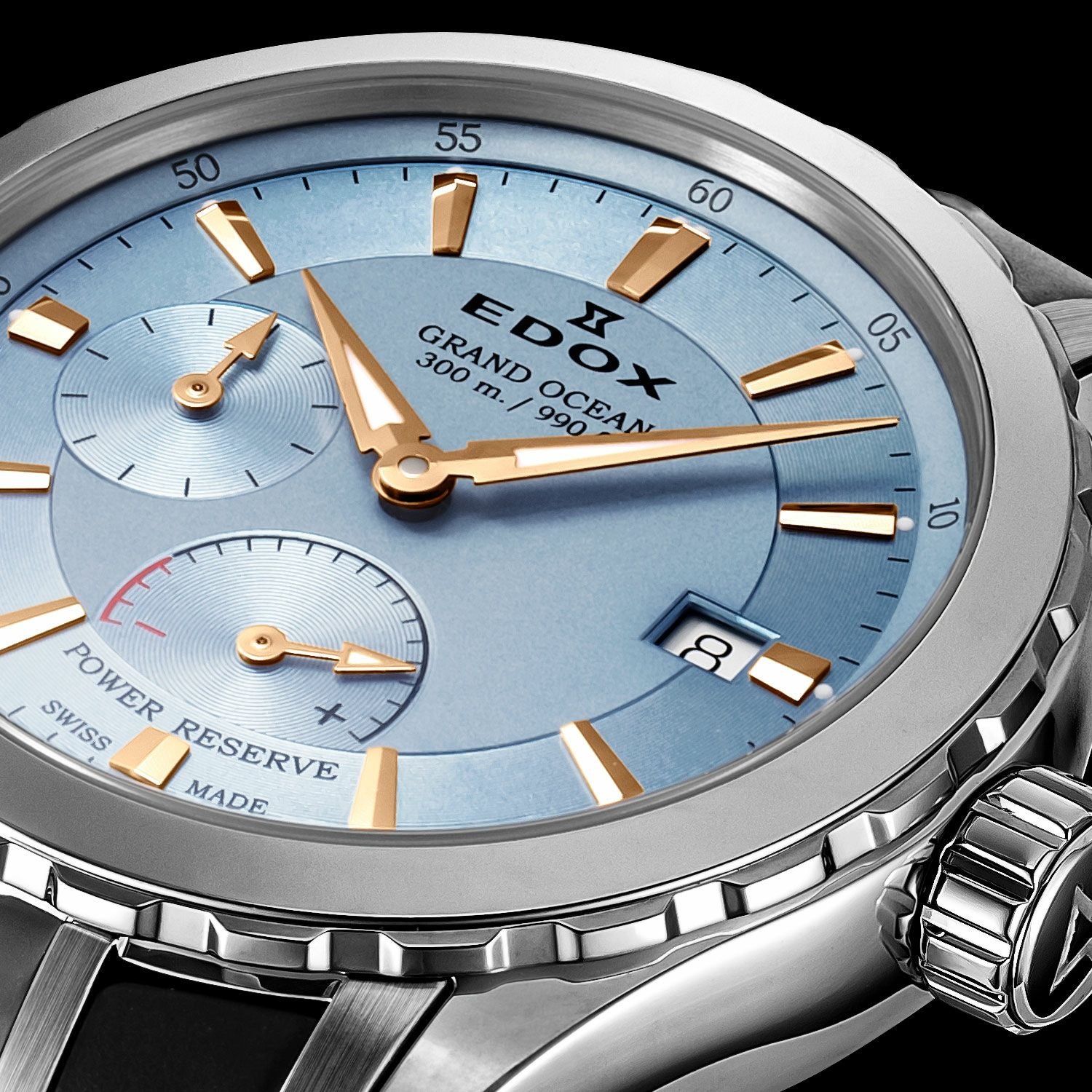 グランドオーシャン パワーリザーブ オートマティック | EDOX Official