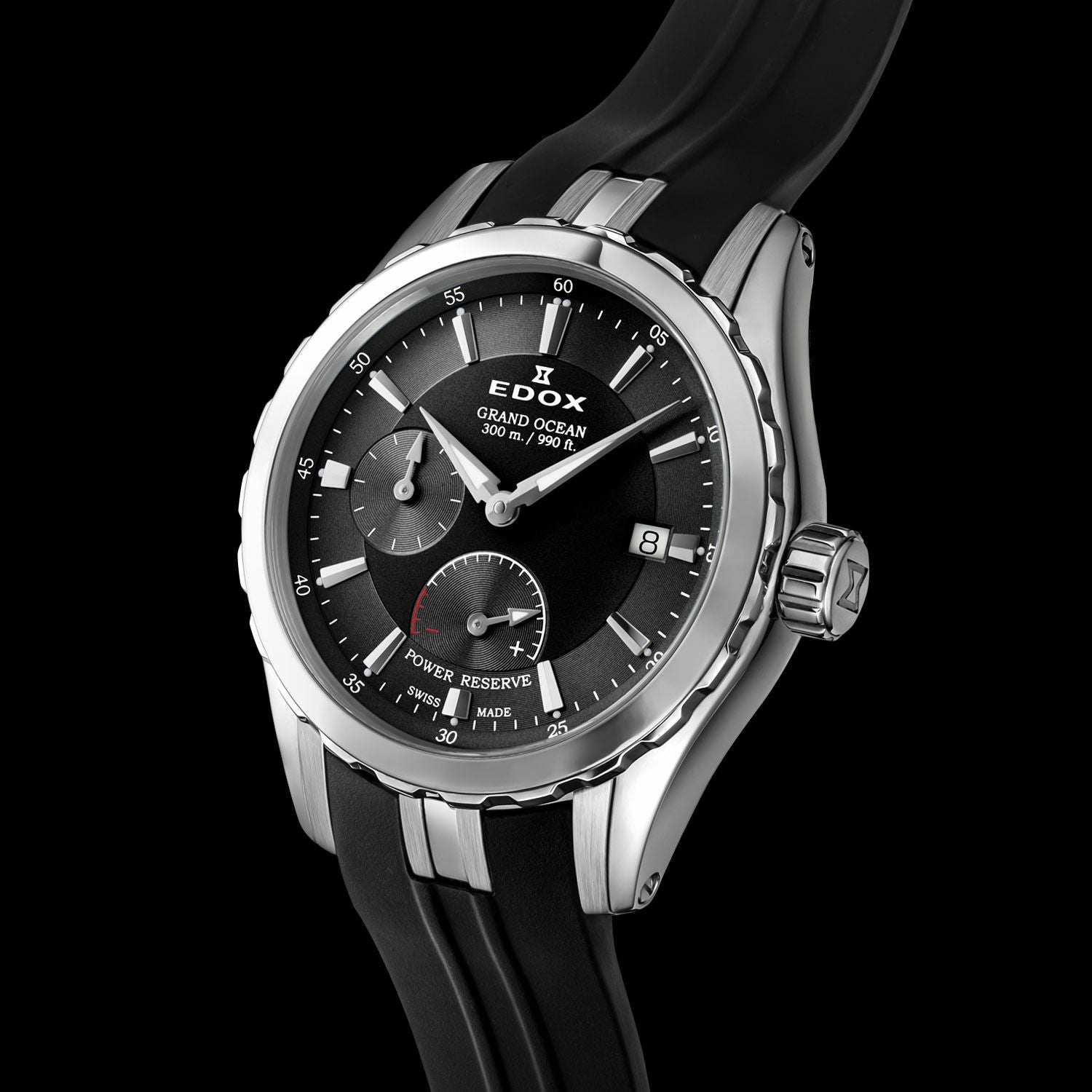 グランドオーシャン パワーリザーブ オートマティック | EDOX Official