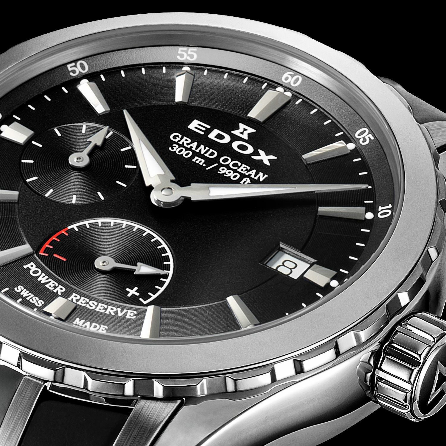 グランドオーシャン パワーリザーブ オートマティック | EDOX Official