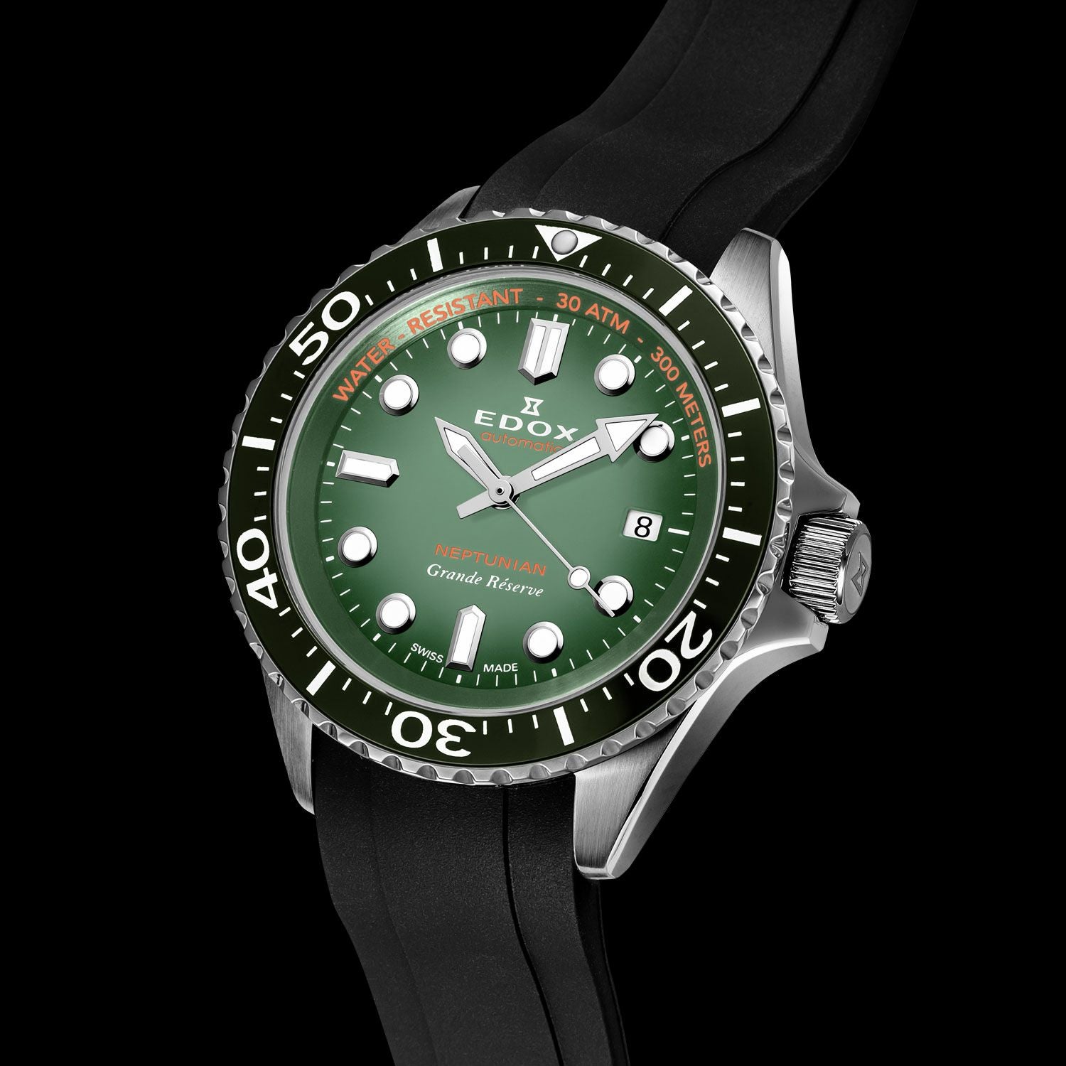 ネプチュニアン グランデ リザーブ デイト オートマティック | EDOX