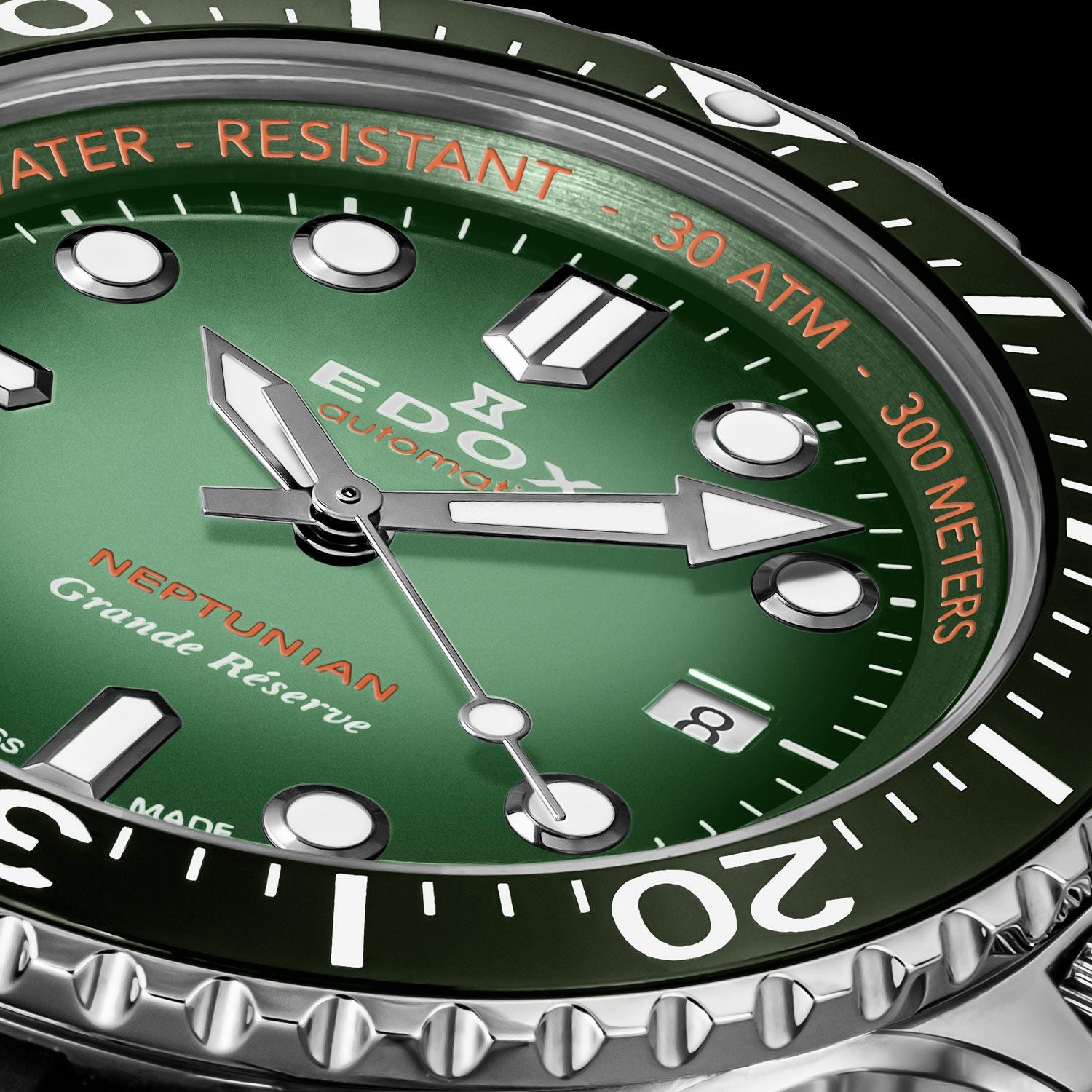 ネプチュニアン グランデ リザーブ デイト オートマティック | EDOX
