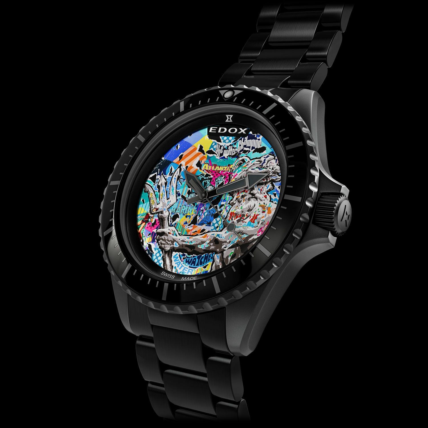 ネプチュニアン オートマティック | EDOX Official Site