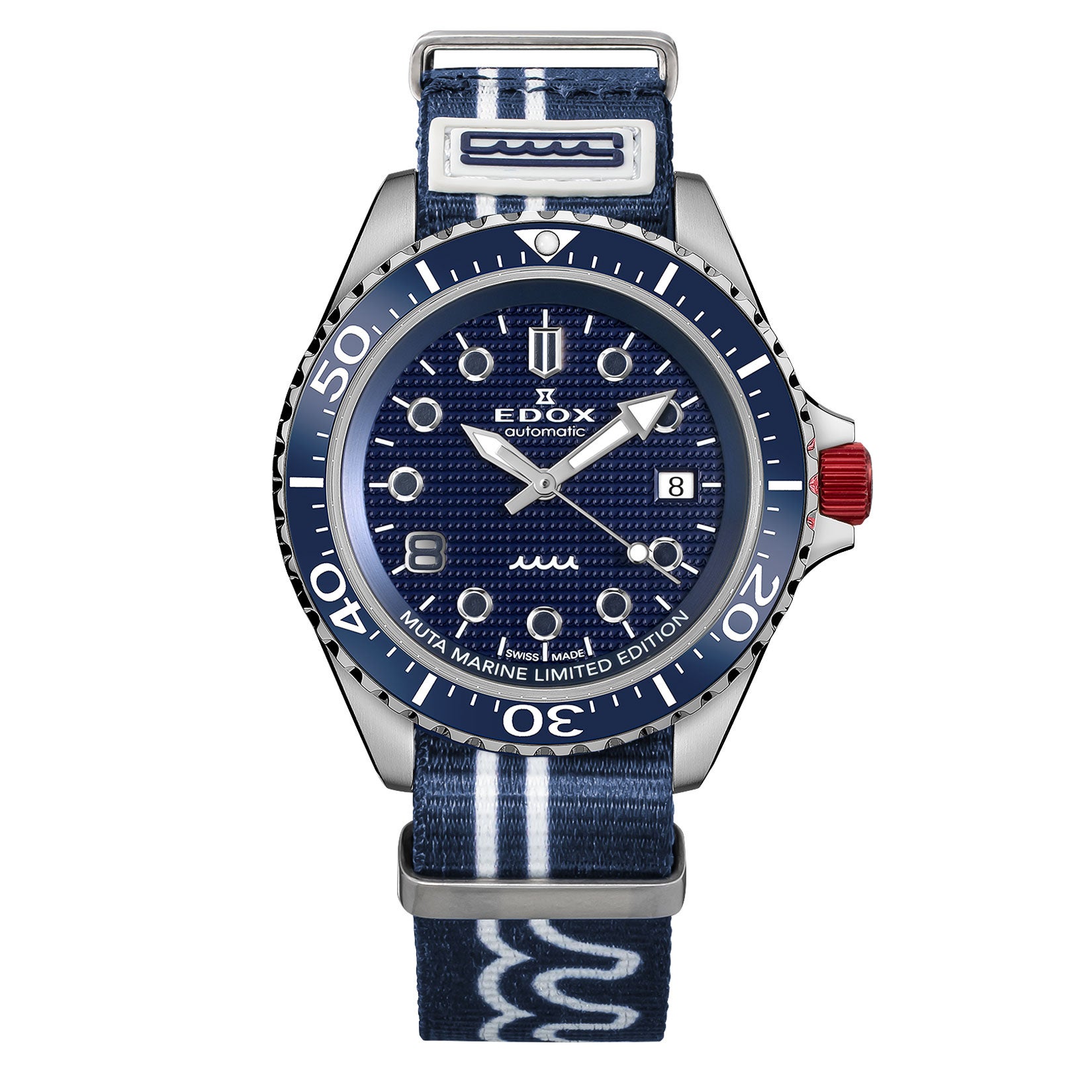 ネプチュニアン オートマティック | EDOX Official Site